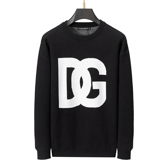 Prada Knitwear Crew-Neck Logo Knit Sweater product detail image 29
