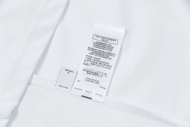 Burberry T-Shirts Short-Sleeve Logo T-Shirt product detail image 25