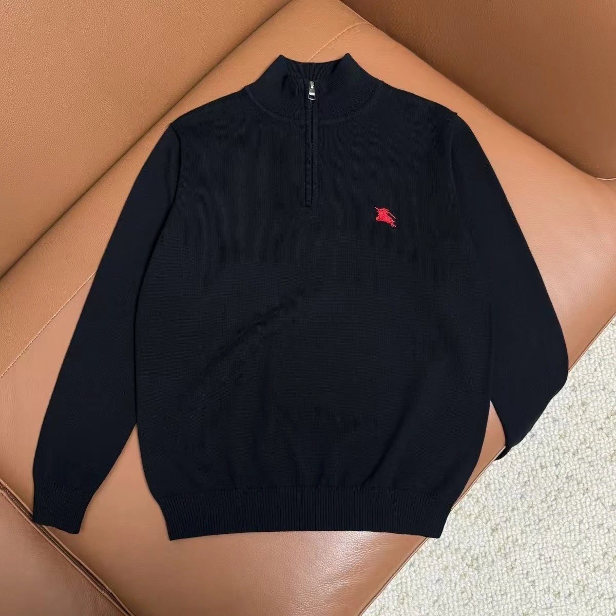 Polo Ralph Lauren Knitwear Full-Zip Mock-Neck Knit Sweater — WXMMJ-28