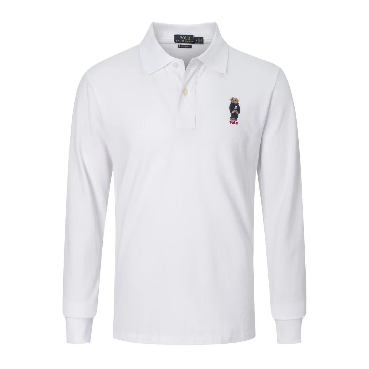 Polo Ralph Lauren T-Shirts Long-Sleeve Shirt with Embroidered Crest image 8