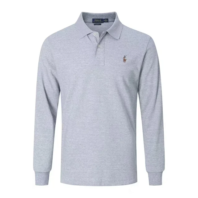 Polo Ralph Lauren T-Shirts Long-Sleeve Shirt with Embroidered Crest product detail image 20