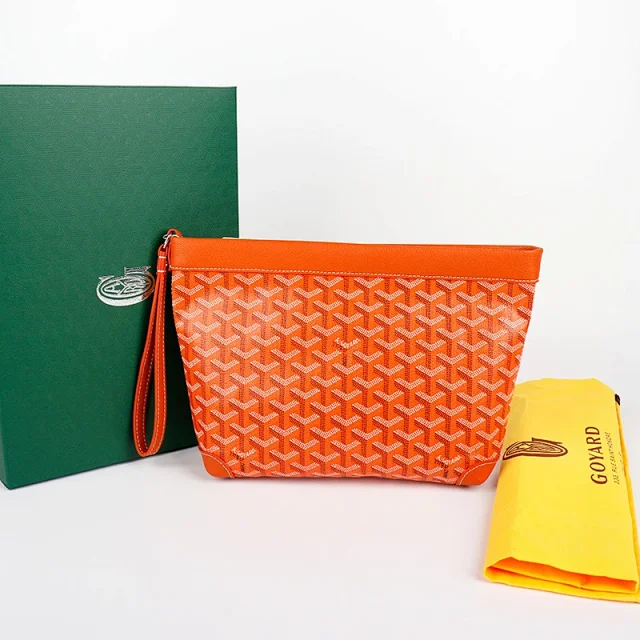 Goyard Handbags Zippered Monogram Clutch Pouch product detail image 21