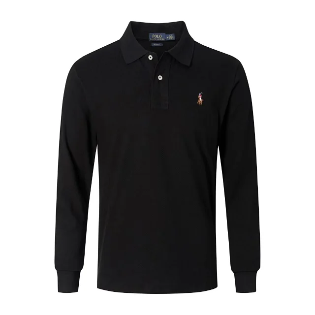 Polo Ralph Lauren T-Shirts Long-Sleeve Shirt with Embroidered Crest product detail image 19