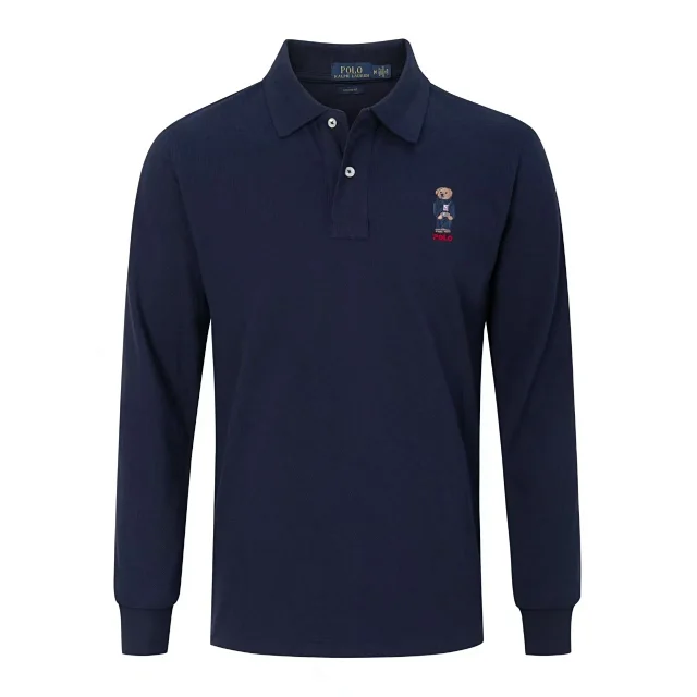 Polo Ralph Lauren T-Shirts Long-Sleeve Shirt with Embroidered Crest product detail image 10