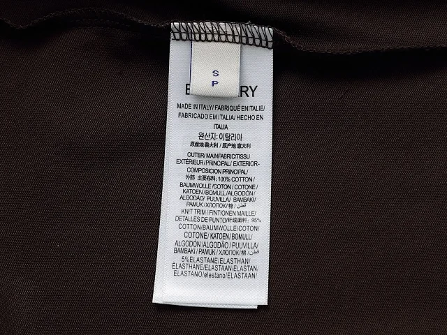 Burberry T-Shirts Short-Sleeve Logo T-Shirt product detail image 17