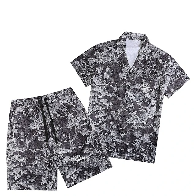 Louis Vuitton Matching Sets Short-Sleeve Monogram Shirt and Shorts Set product detail image 5