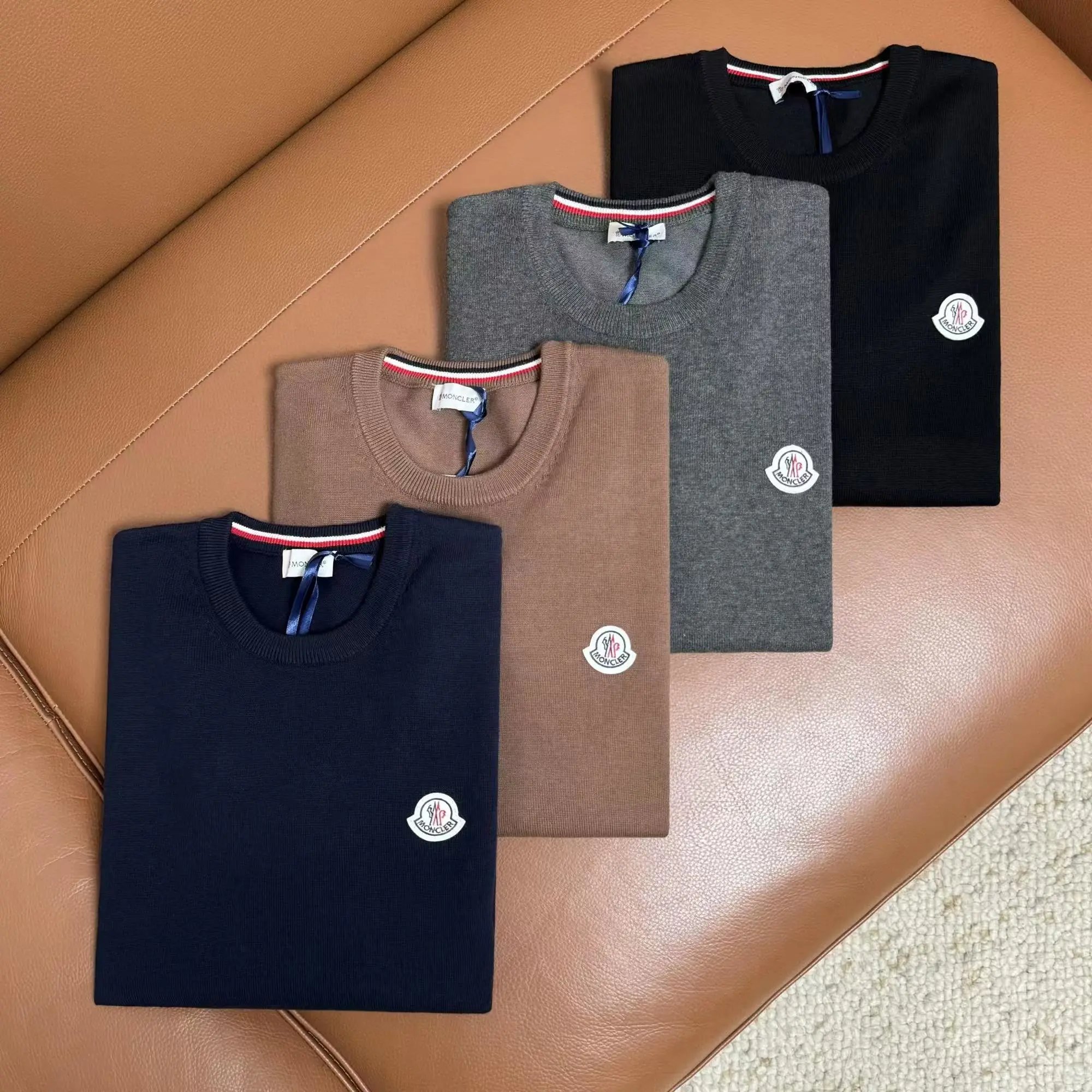 Polo Ralph Lauren Knitwear Crewneck knit sweater with embroidered pony logo image 3