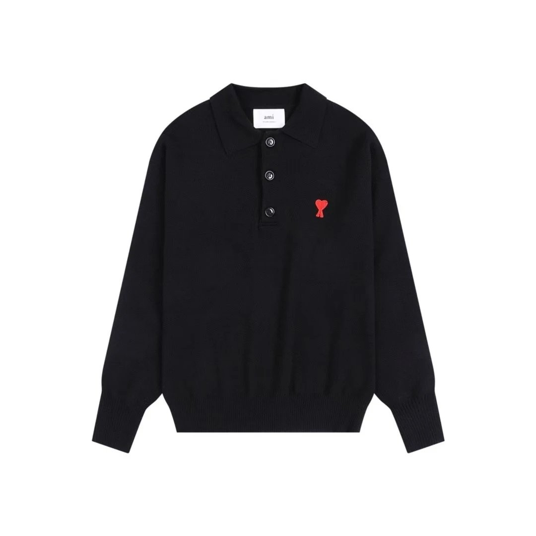 AMI Paris Knitwear de Cœur knit sweater — 24