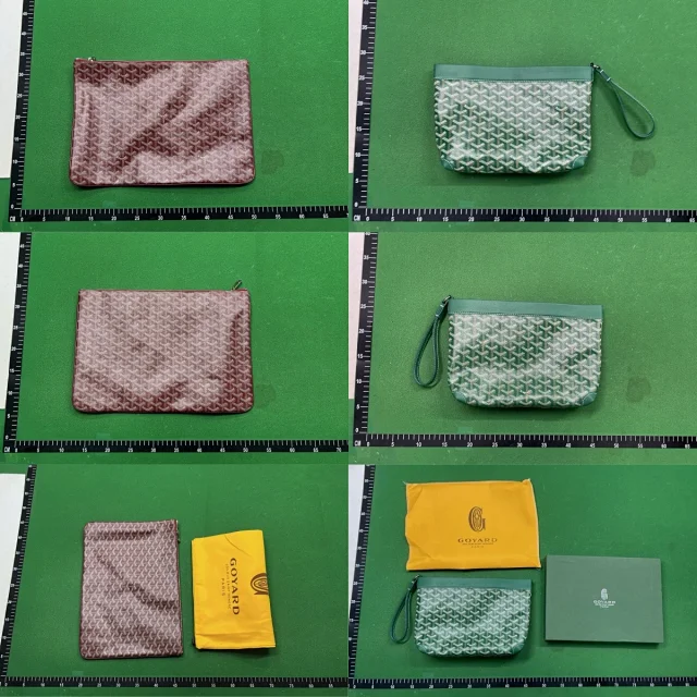 Goyard Handbags Zippered Monogram Clutch Pouch product detail image 1