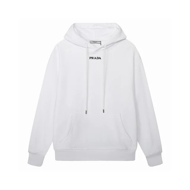 Prada Hoodies & Sweatshirts Logo Hooded Sweatshirt product detail image 15
