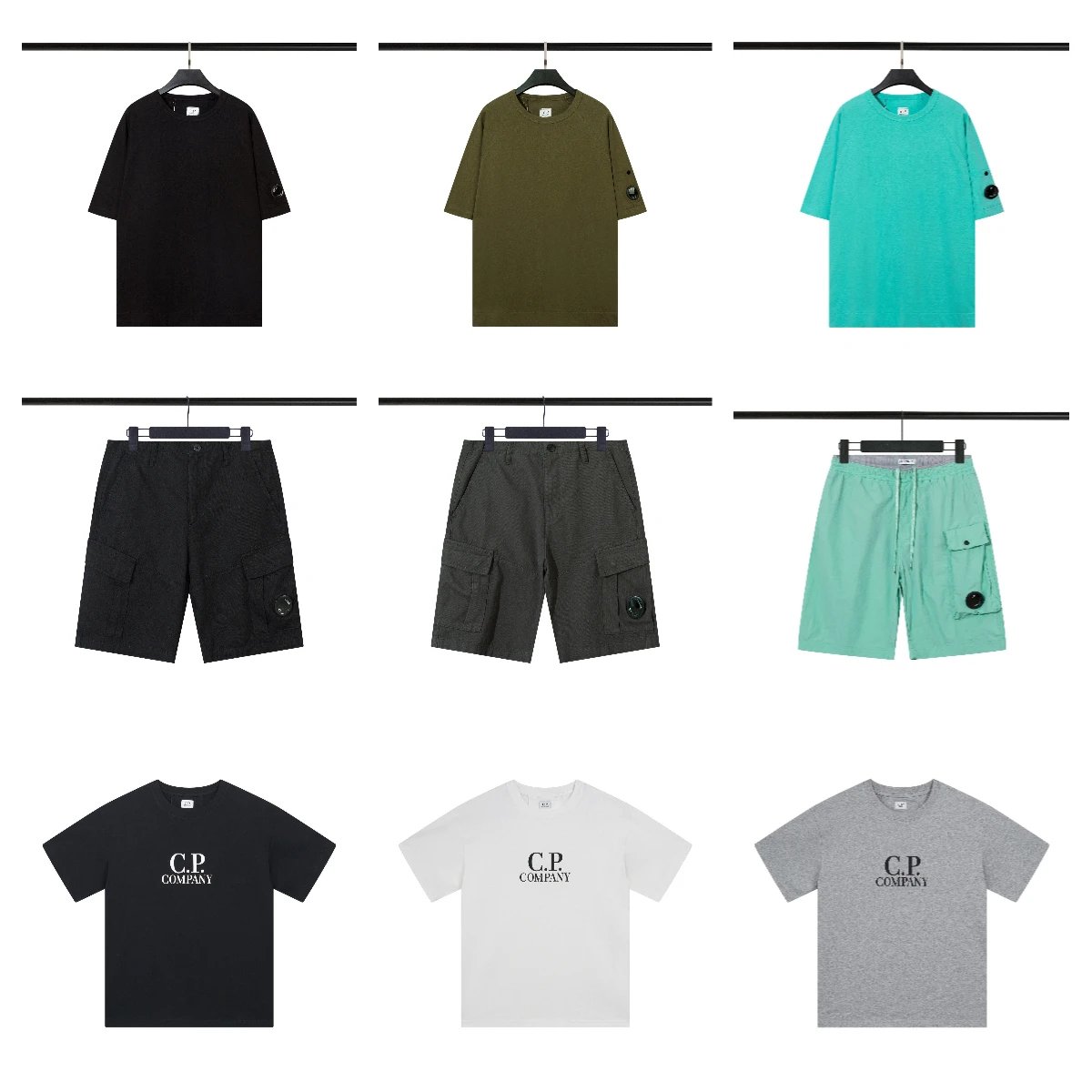 Stylish Casual Short Sleeve Tee and Shorts