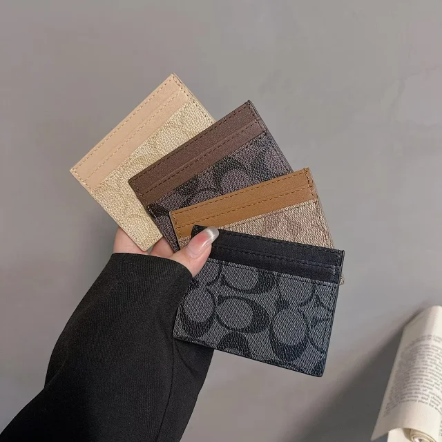 Coach Wallets & Card Holders Snap Holder with Key Ring product detail image 1