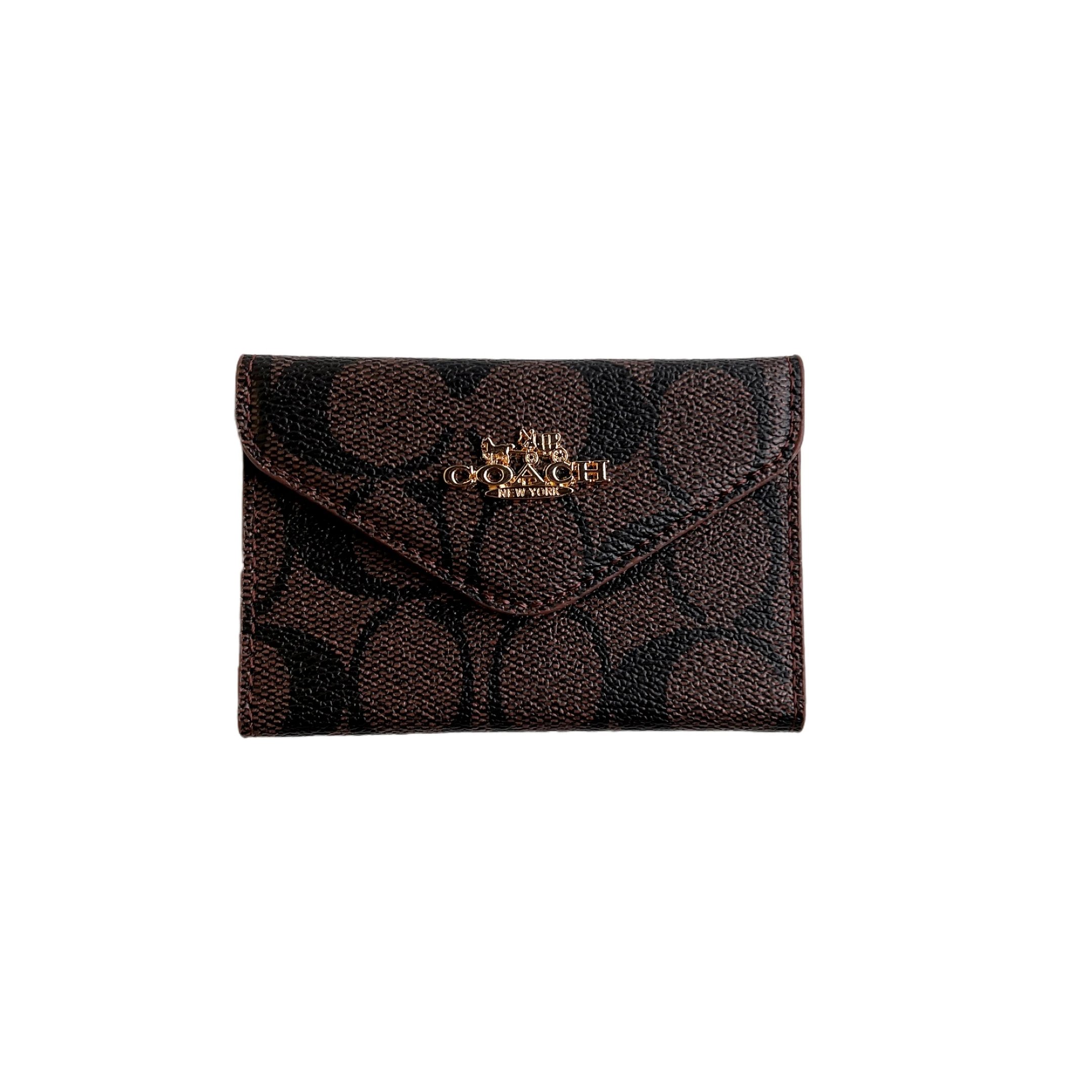 Coach Wallets & Card Holders Snap Holder with Key Ring — 28