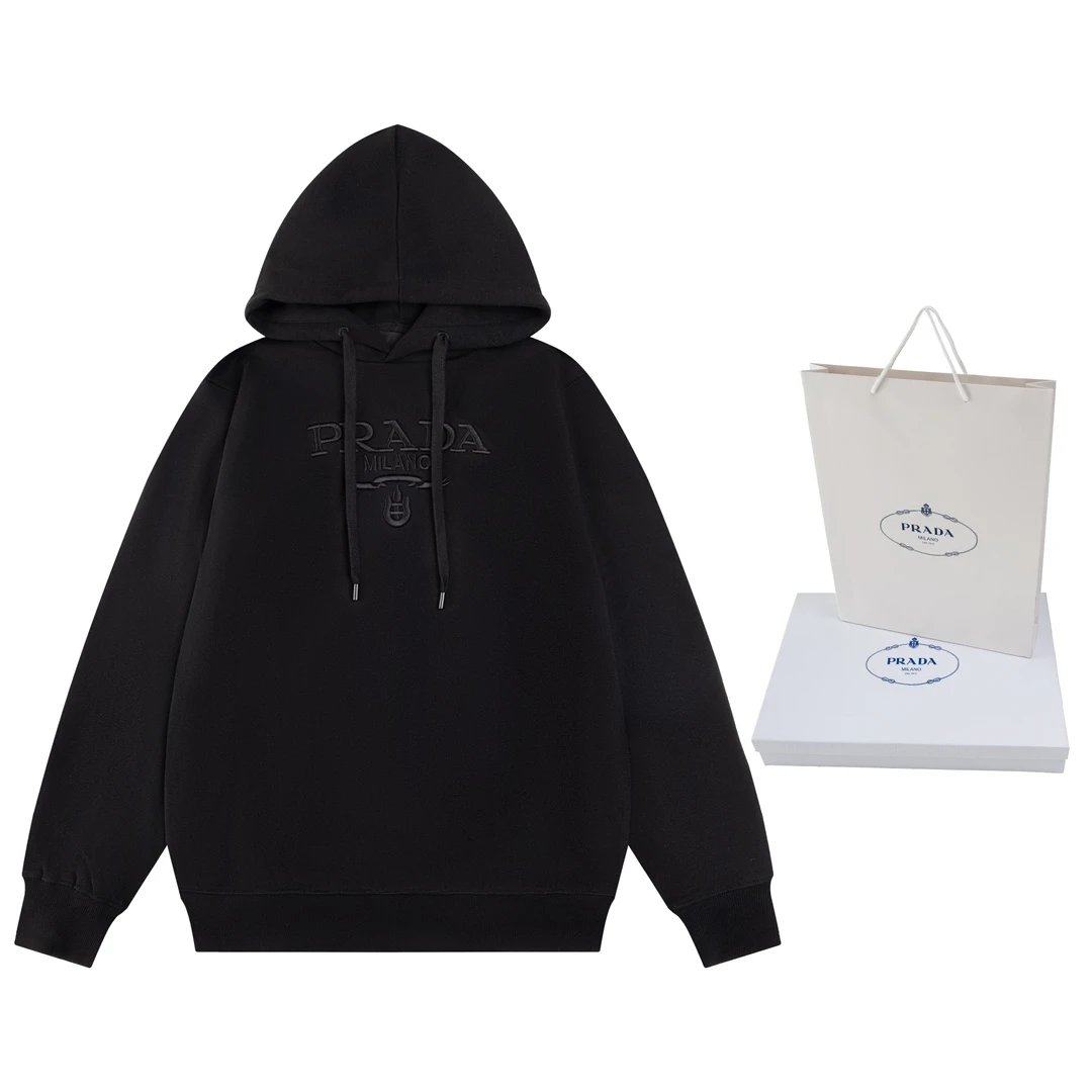 Prada Re-Nylon Hoodie Black - 3