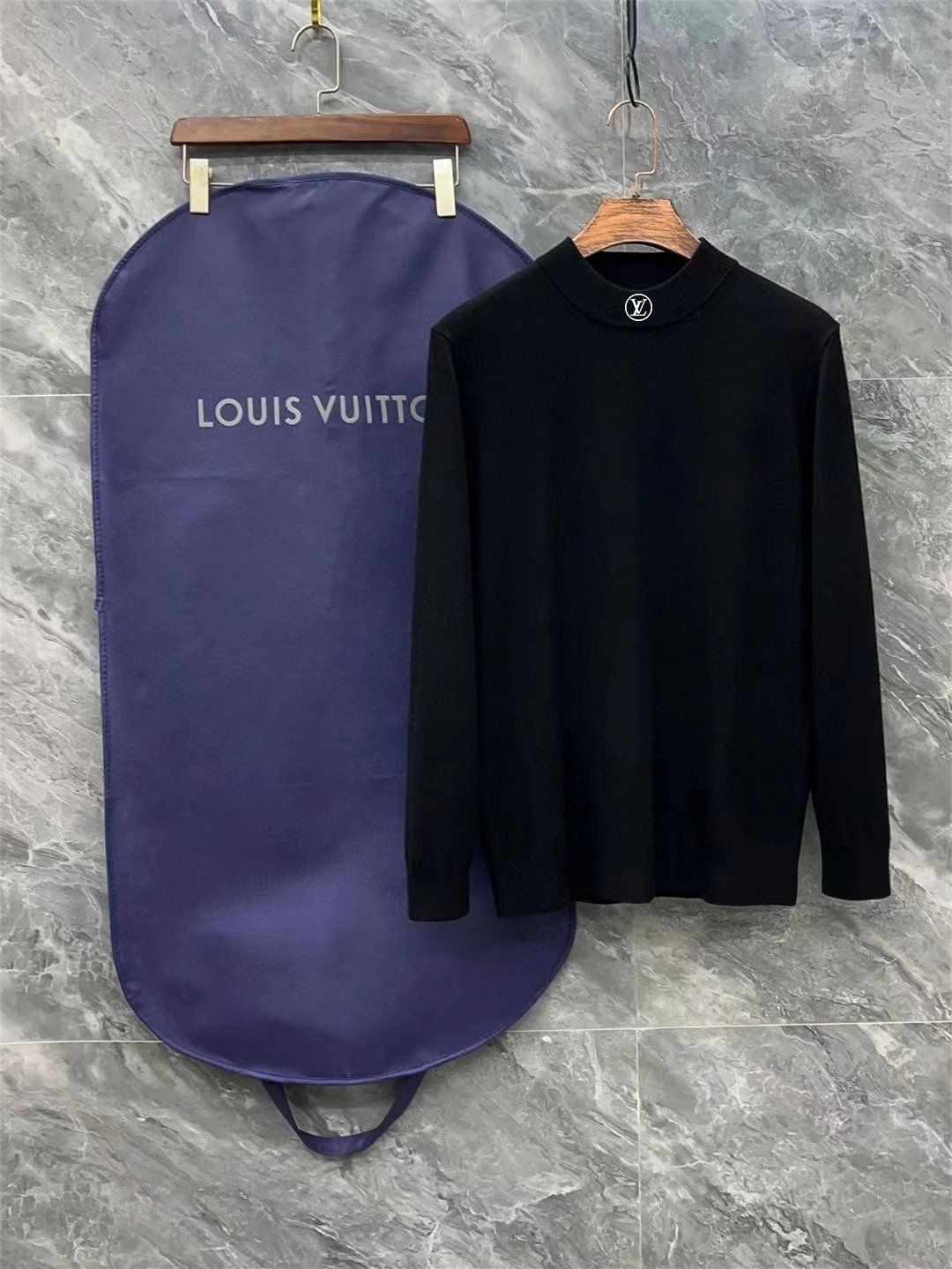 Burberry Knitwear Crew-Neck Sweater with Embroidered TB Monogram — 13