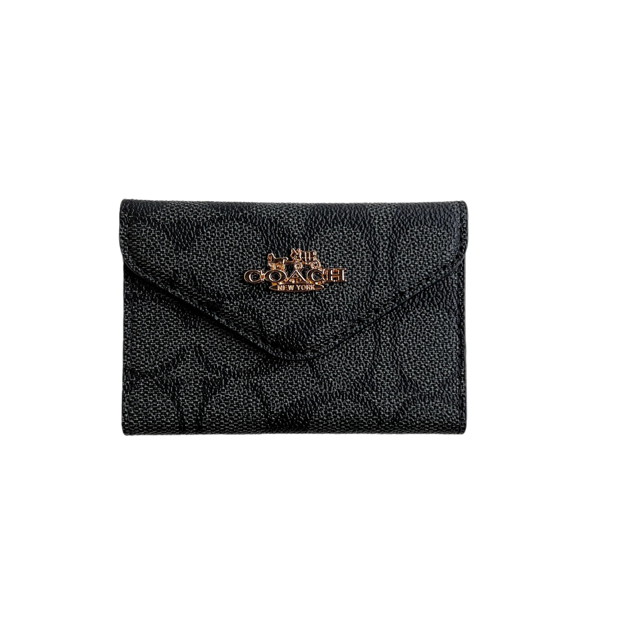 Coach Wallets & Card Holders Snap Holder with Key Ring — 29