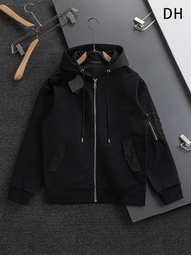 Prada Hoodies & Sweatshirts Logo Hooded Sweatshirt product detail image 28