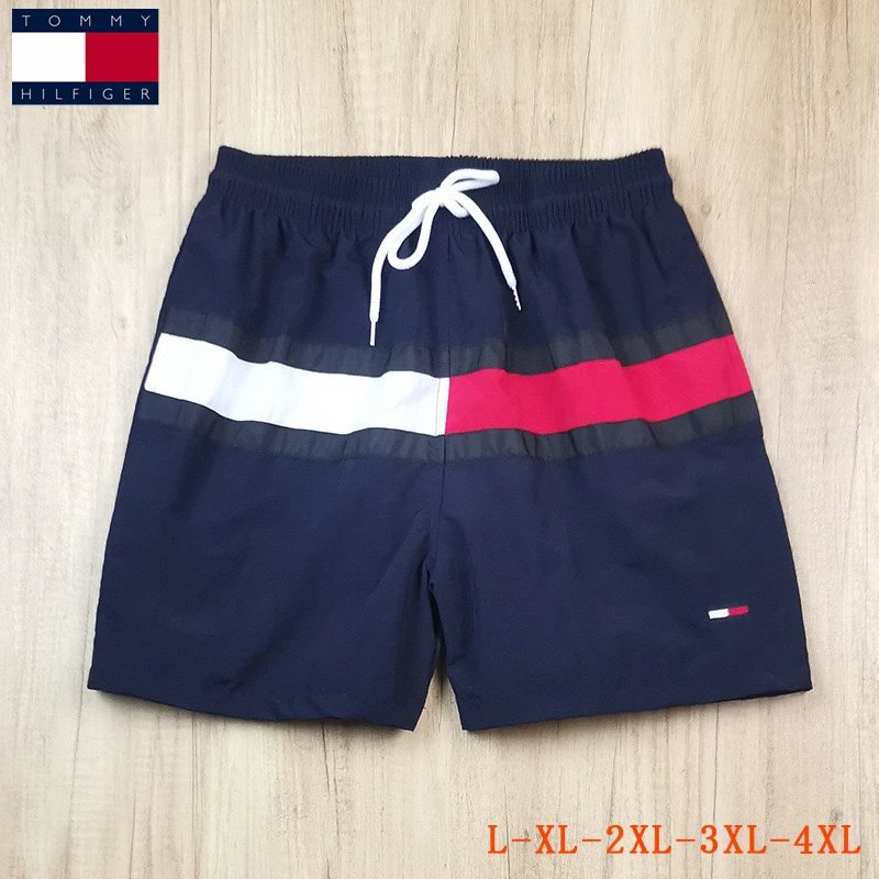 Tommy Hilfiger Shorts Elastic-Waist Drawstring with Flag Detail — 3