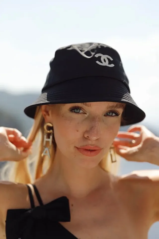 Chanel Hats Logo-Embellished product detail image 1