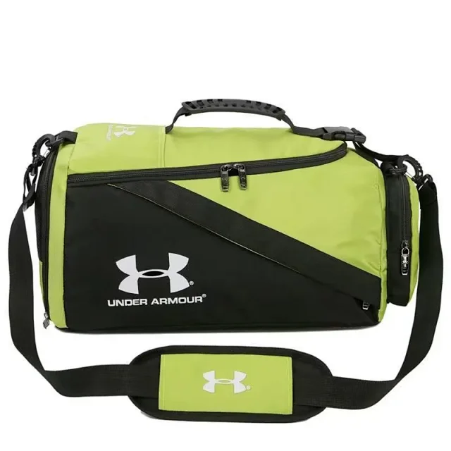 Under Armour Backpacks Diagonal-Panel Backpack with Front Zip Pocket and Bottom Compartment product detail image 39