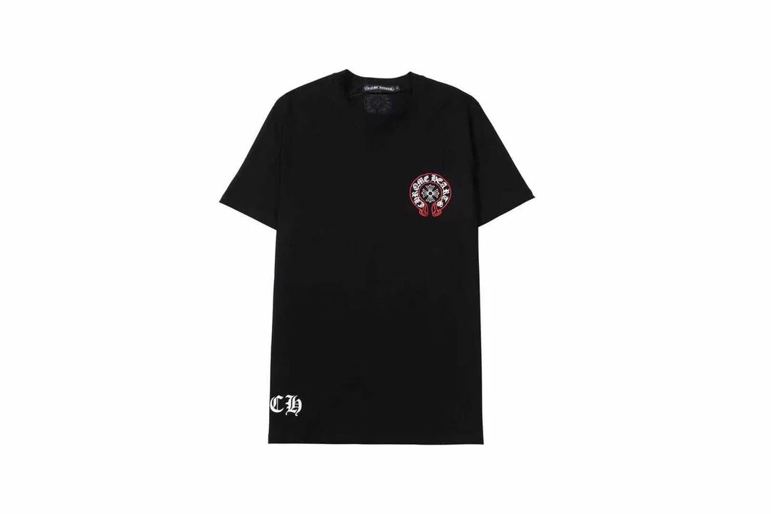 Chrome Hearts T-Shirts Short-Sleeve Graphic Print — 26