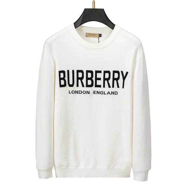 Prada Knitwear Crew-Neck Logo Knit Sweater product detail image 8