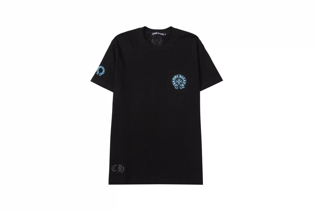 Chrome Hearts T-Shirts Short-Sleeve Graphic Print — 22