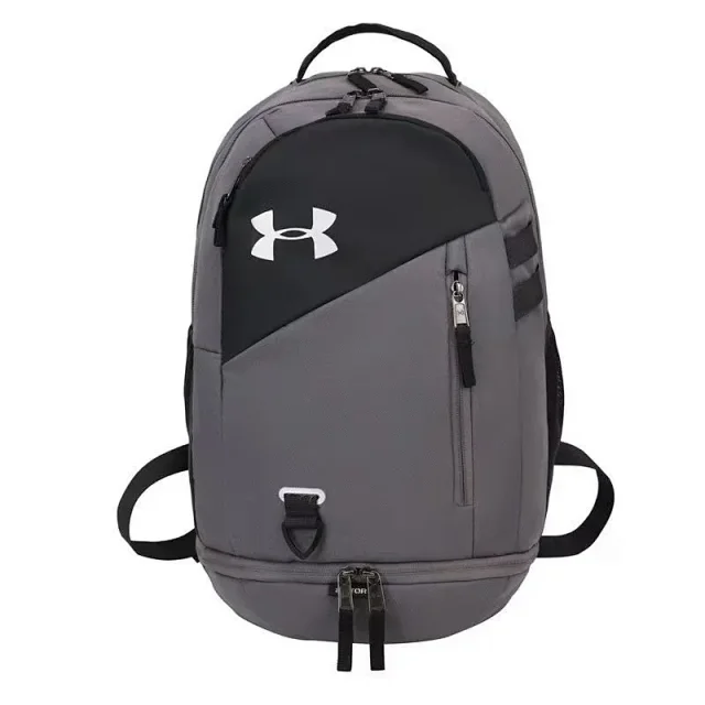 Under Armour Backpacks Diagonal-Panel Backpack with Front Zip Pocket and Bottom Compartment product detail image 8
