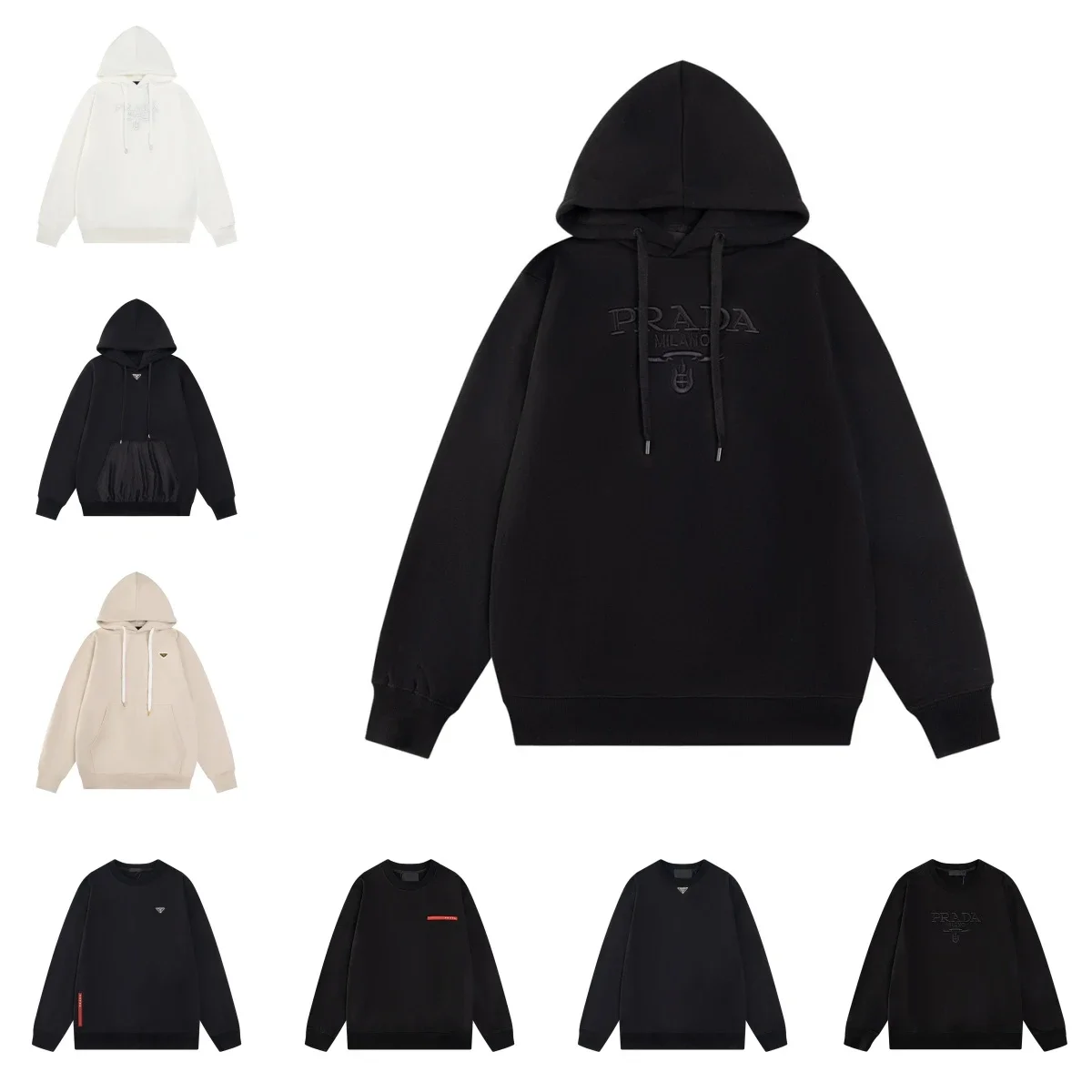 Prada Milano Hoodie / Sweatshirt [Multiple Styles]