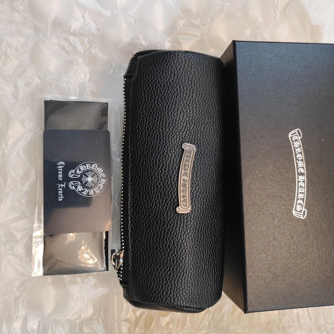 Unbranded Eyewear Lanyard Glasses Case — soft leather black
