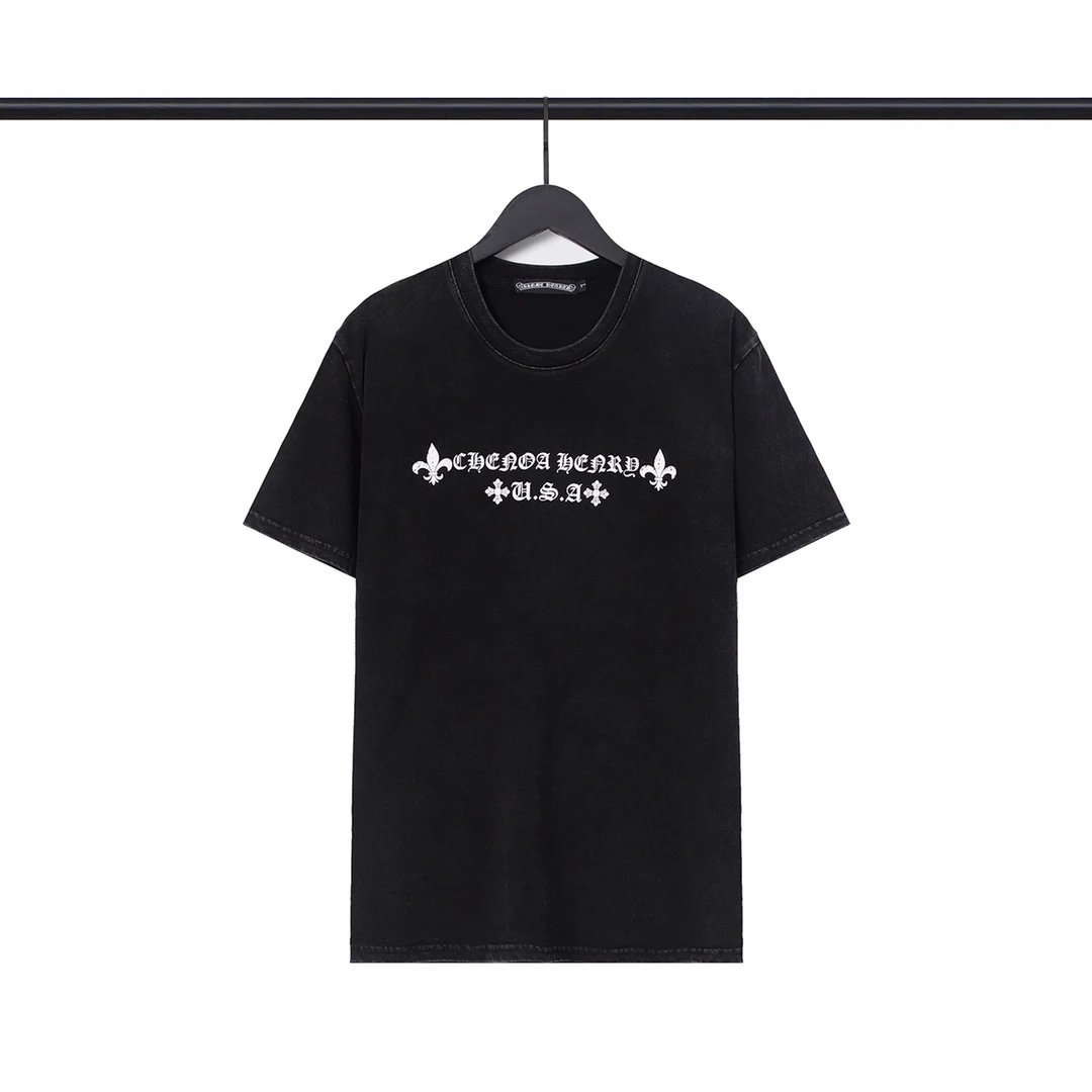 Chrome Hearts T-Shirts Short-Sleeve Graphic Print image 3