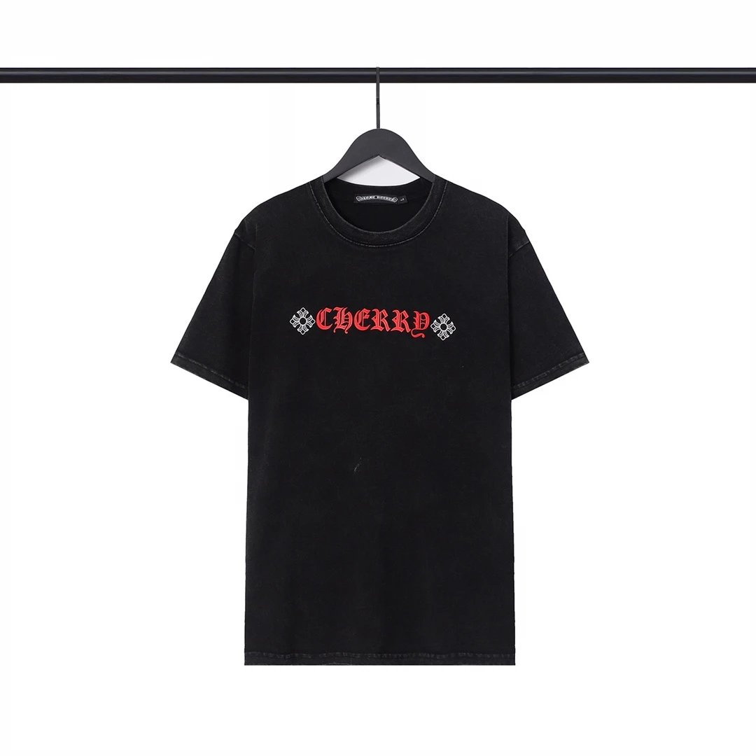 Chrome Hearts T-Shirts Short-Sleeve Graphic Print image 4