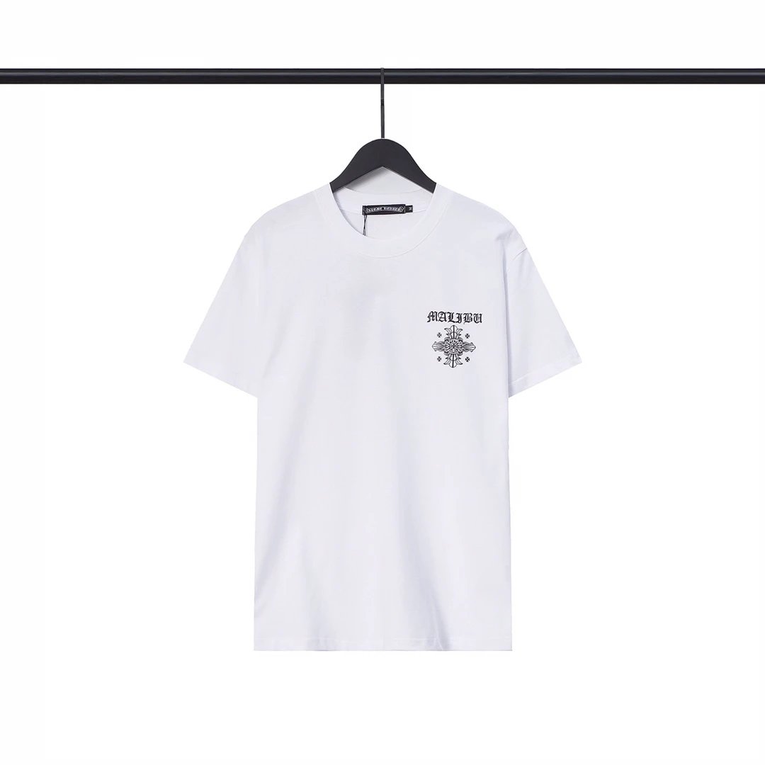 Chrome Hearts T-Shirts Short-Sleeve Graphic Print — 15
