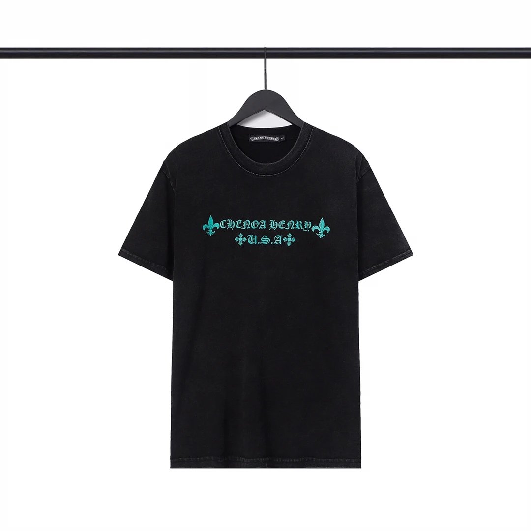 Chrome Hearts T-Shirts Short-Sleeve Graphic Print image 2
