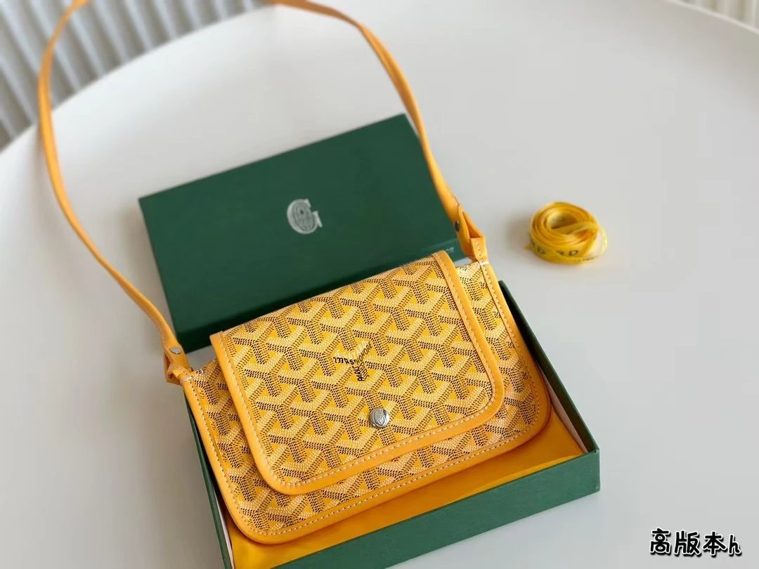 Goyard Crossbody Bags Flap bag with Goyardine pattern — 4