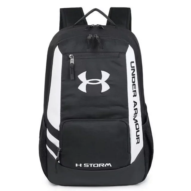 Under Armour Backpacks Diagonal-Panel Backpack with Front Zip Pocket and Bottom Compartment product detail image 21