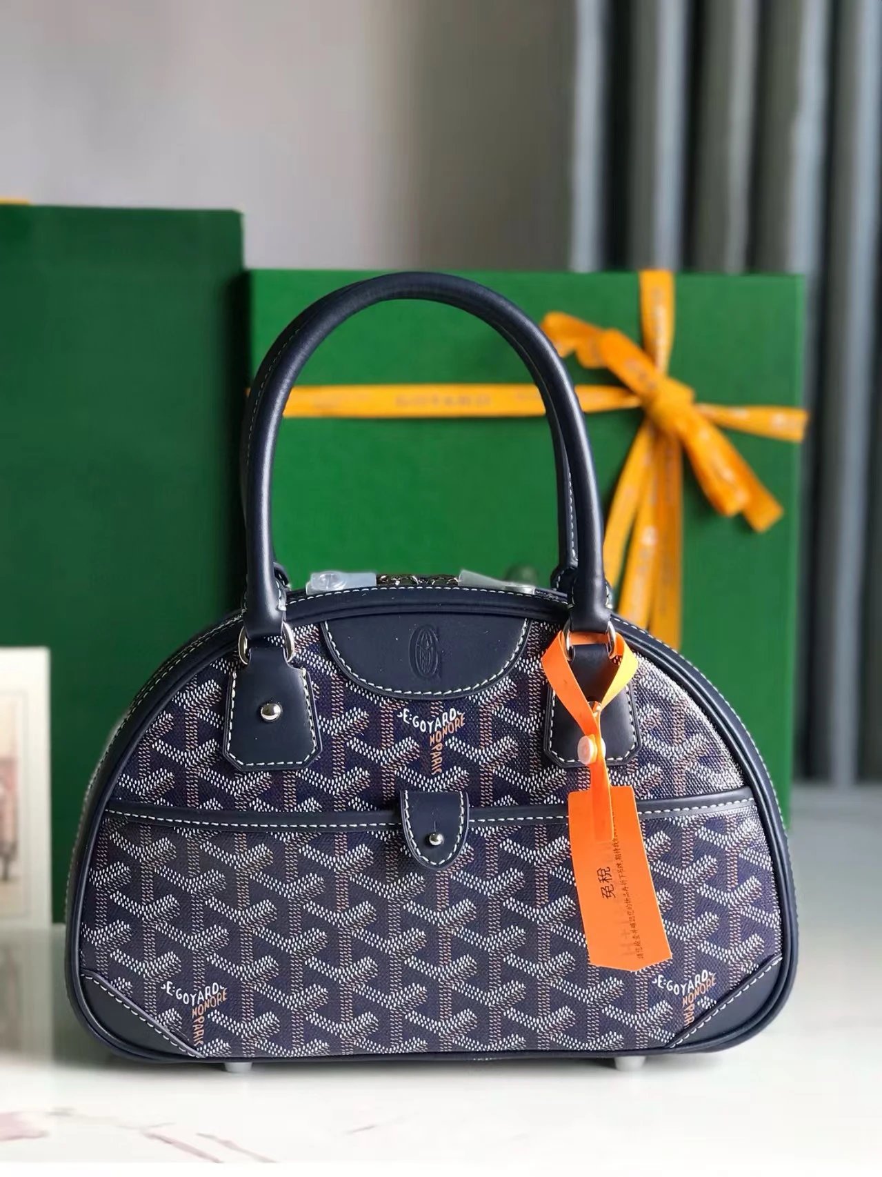 Goyard Crossbody Bags Flap bag with Goyardine pattern — 25