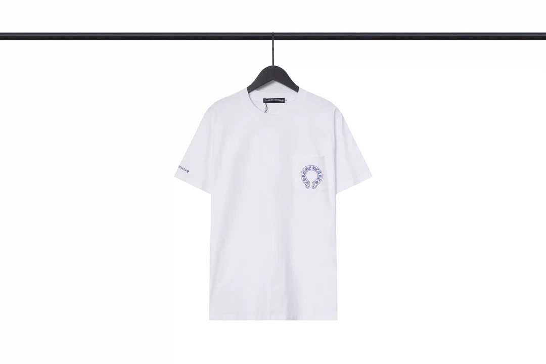 Chrome Hearts T-Shirts Short-Sleeve Graphic Print — 18