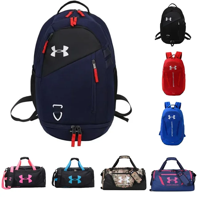 Under Armour Backpacks Diagonal-Panel Backpack with Front Zip Pocket and Bottom Compartment product detail image 1