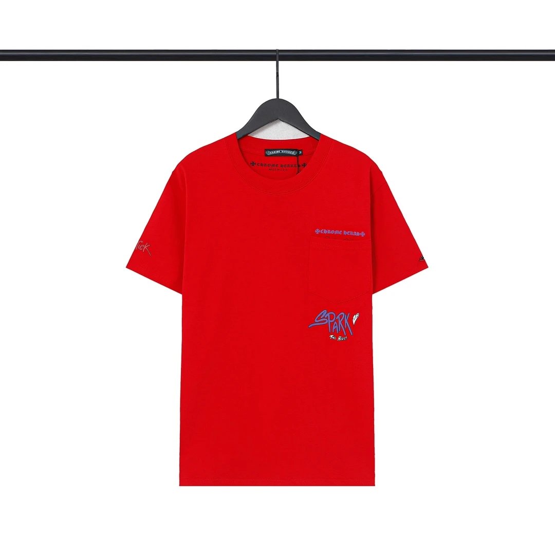 Chrome Hearts T-Shirts Short-Sleeve Graphic Print image 5