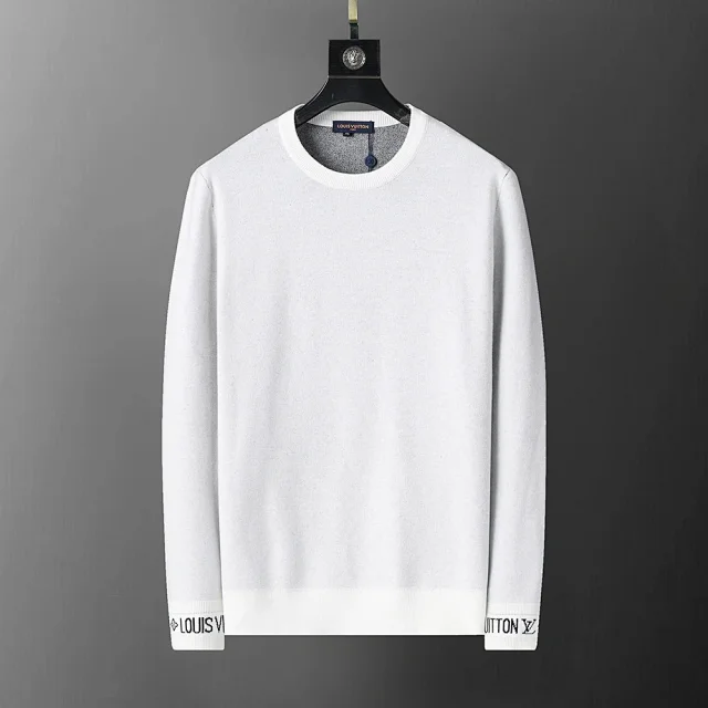 Prada Knitwear Crew-Neck Logo Knit Sweater product detail image 26