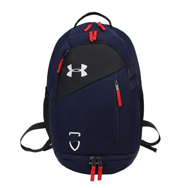 Under Armour Backpacks Diagonal-Panel Backpack with Front Zip Pocket and Bottom Compartment product detail image 5