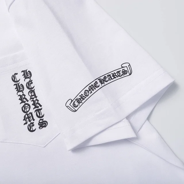 Chrome Hearts T-Shirts Short-Sleeve Graphic Print product detail image 17