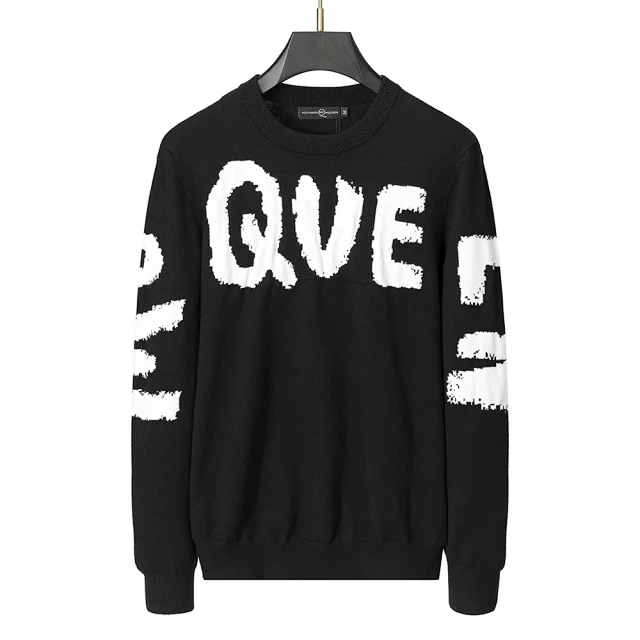 Prada Knitwear Crew-Neck Logo Knit Sweater product detail image 27