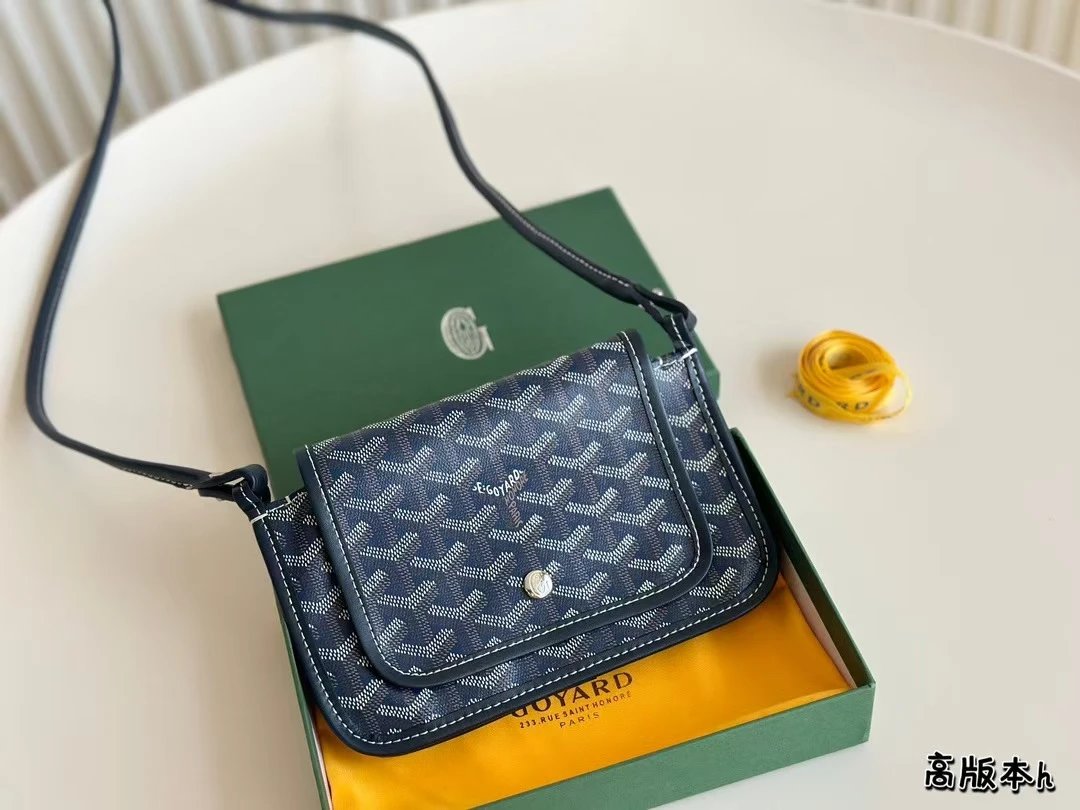 Goyard Crossbody Bags Flap bag with Goyardine pattern — 7