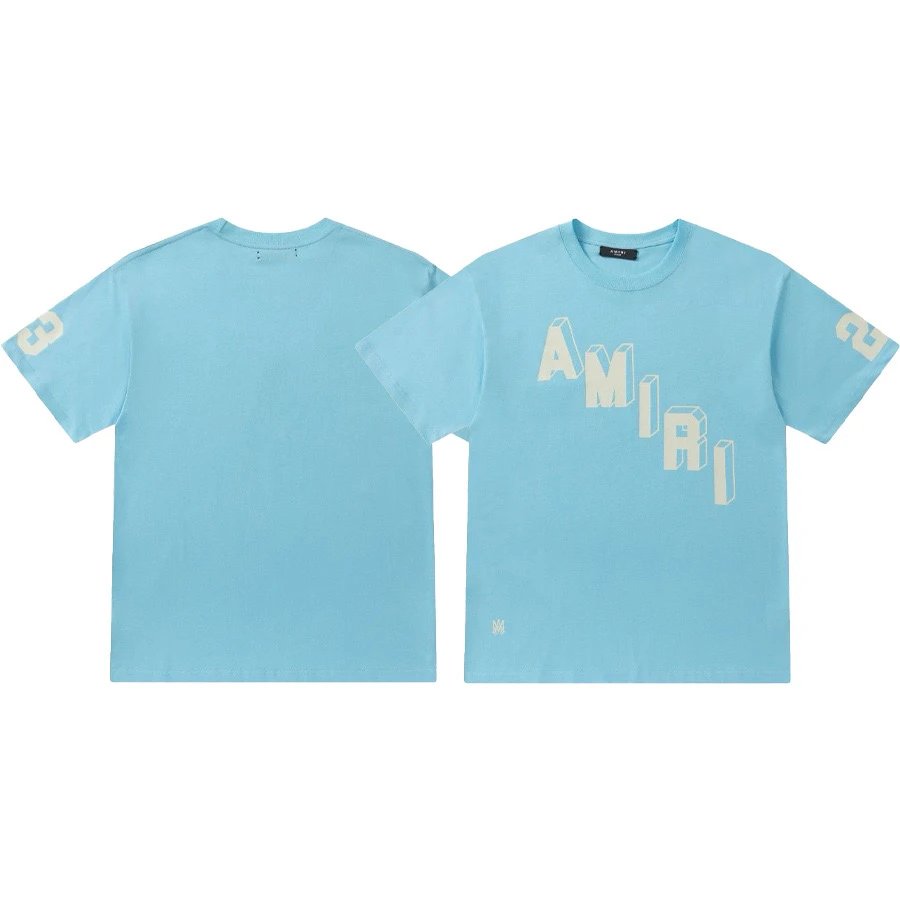 AMIRI T-Shirts Graphic Short-Sleeve T-Shirt — 16
