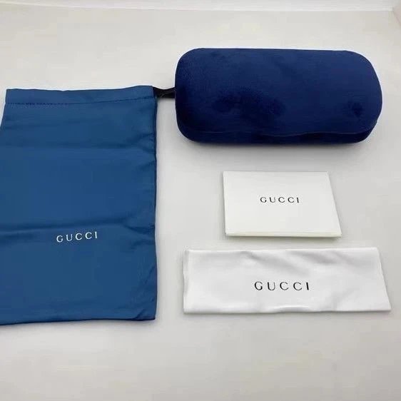 Unbranded Eyewear Lanyard Glasses Case — Eye Box Blue