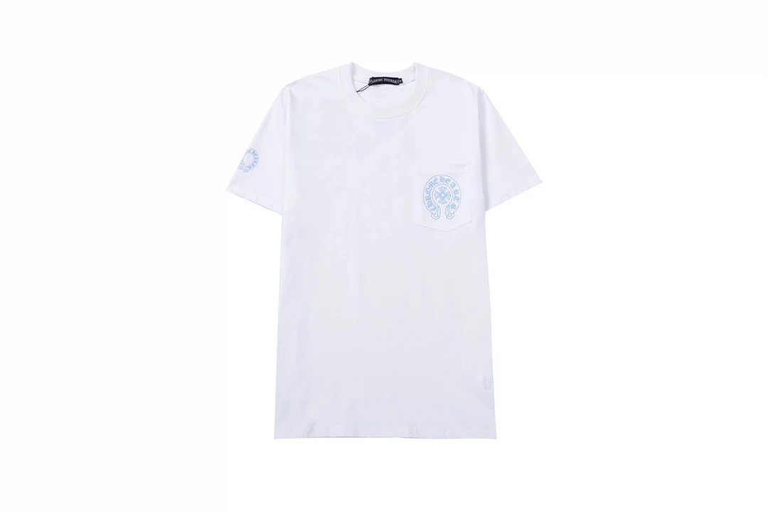 Chrome Hearts T-Shirts Short-Sleeve Graphic Print — 21