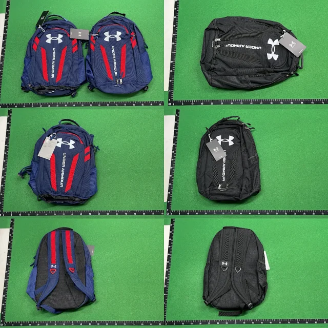 Under Armour Backpacks Diagonal-Panel Backpack with Front Zip Pocket and Bottom Compartment product detail image 2