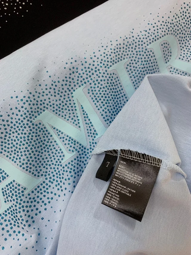 AMIRI T-Shirts Graphic Short-Sleeve T-Shirt product detail image 4